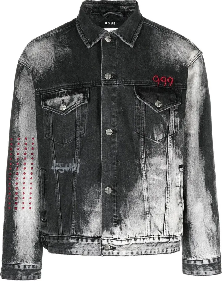 X Juice Wrld 999 Heavens denim jacket