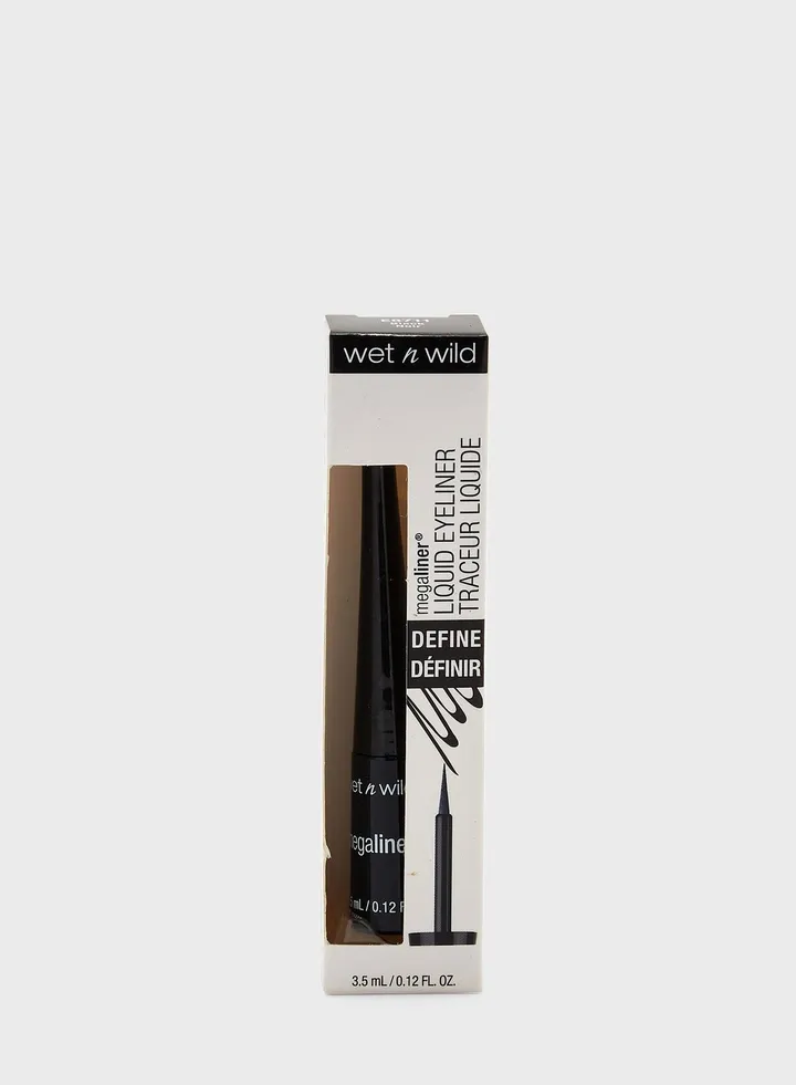 Wnw Mega Liquid Eyeliner Black