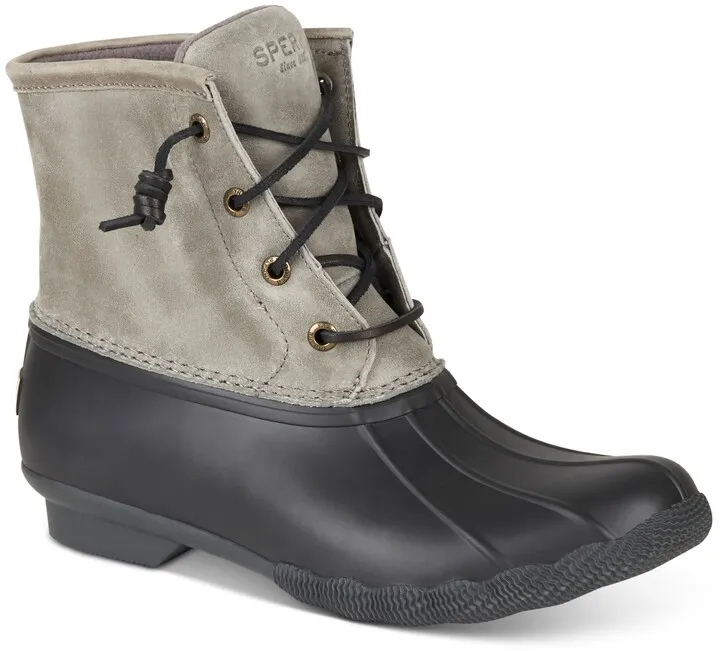 Sperry Women's Saltwater Leather Booties Women's Shoes