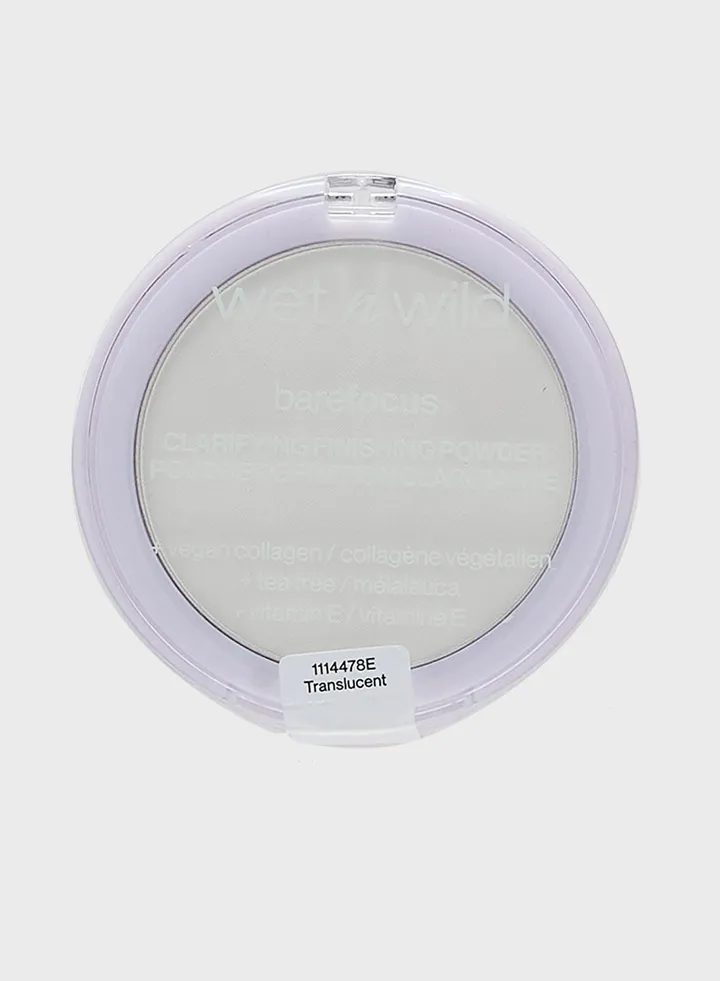 Wnw Barefocus Clarifying Finishing Powder Translucent