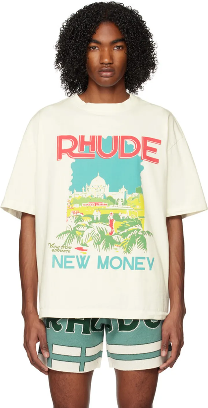 Rhude Off-White Windowsil T-Shirt