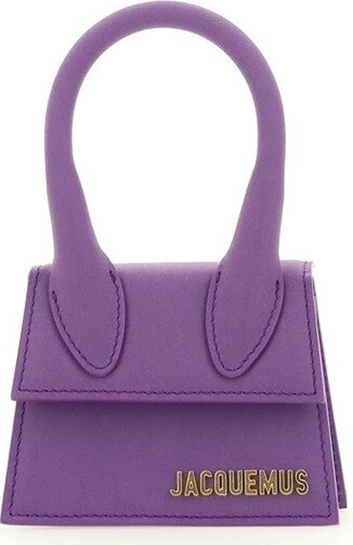 Jacquemus Logo Plaque Fold-Over Tote Bag