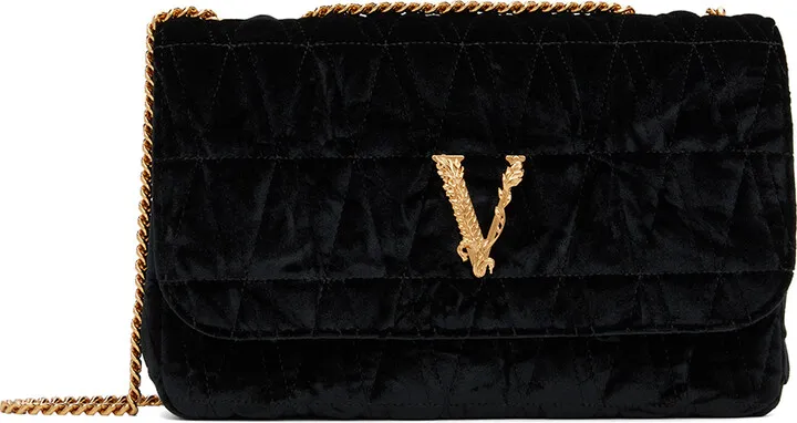 Versace Black Virtus Bag
