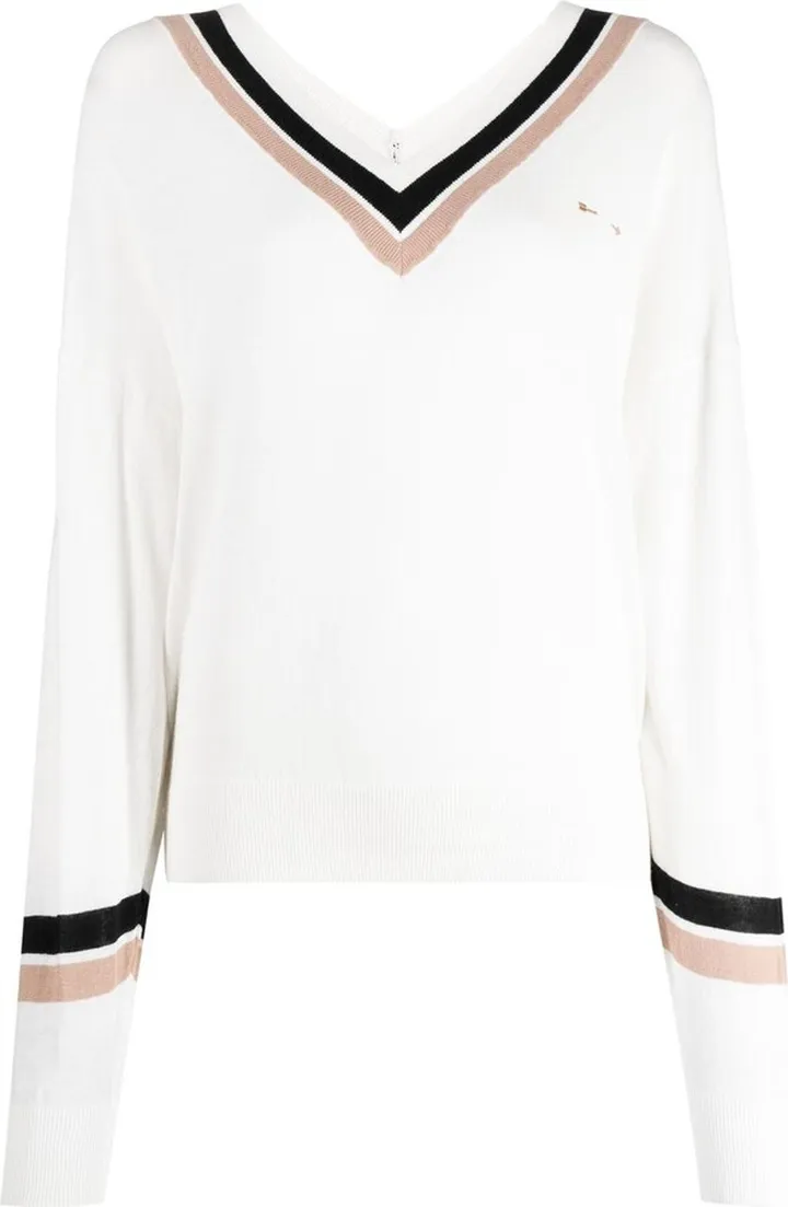 Bonita knitted V-neck jumper