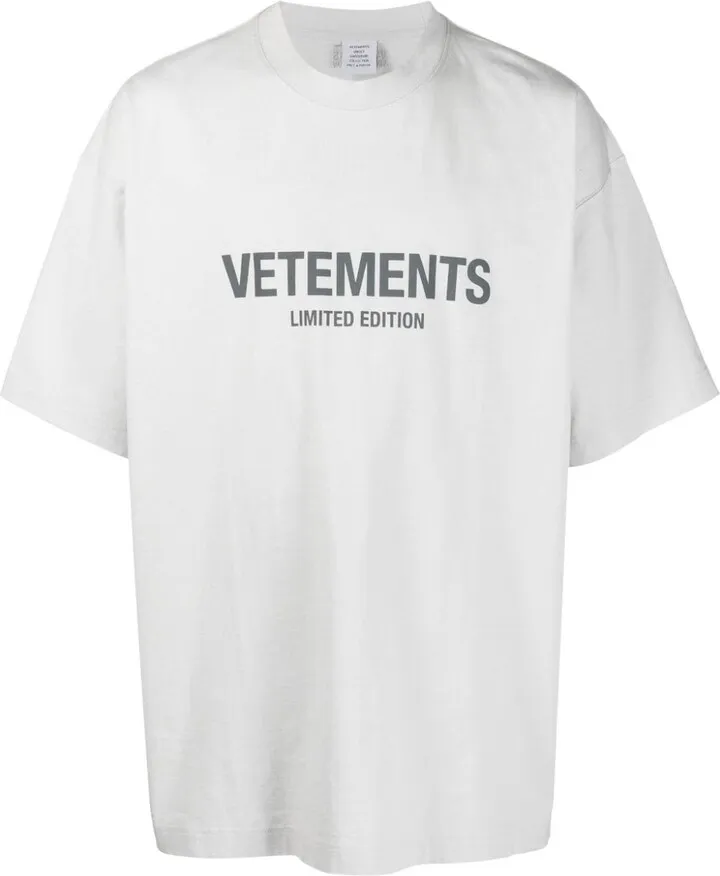 logo print short-sleeve T-shirt