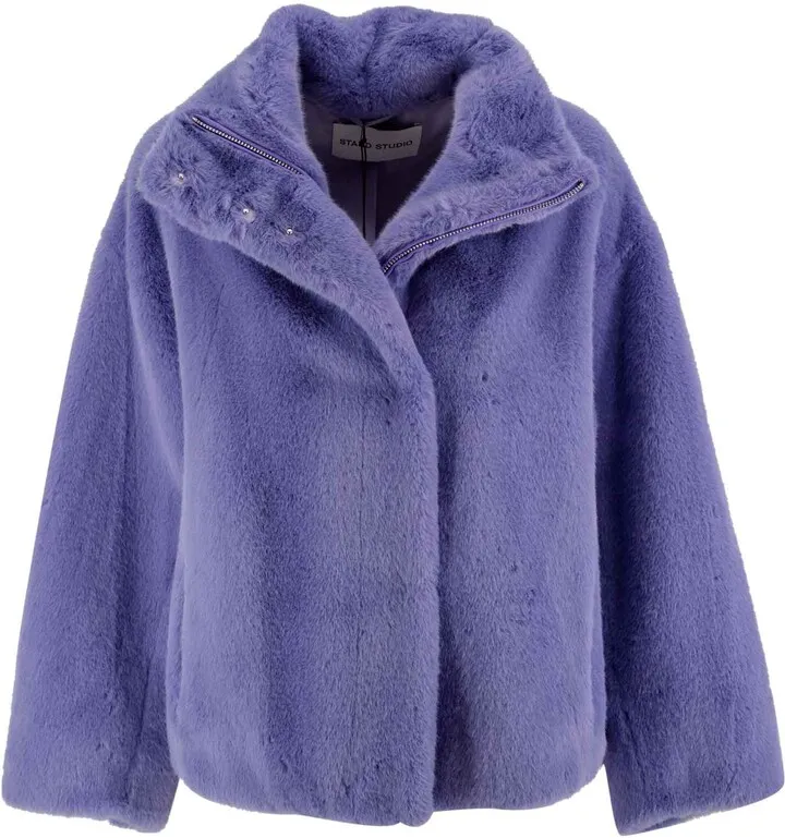 Zendaya Faux-fur Jacket