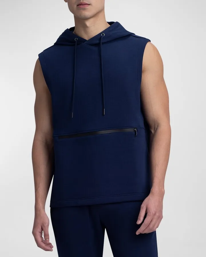 Men's Comfort Sleeveless Hoodie