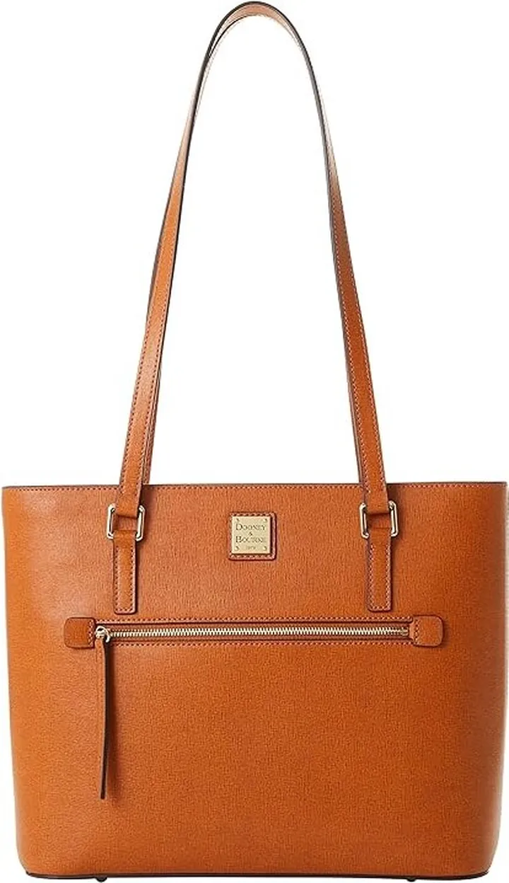 Dooney & Bourke Saffiano Shopper (Natural) Handbags