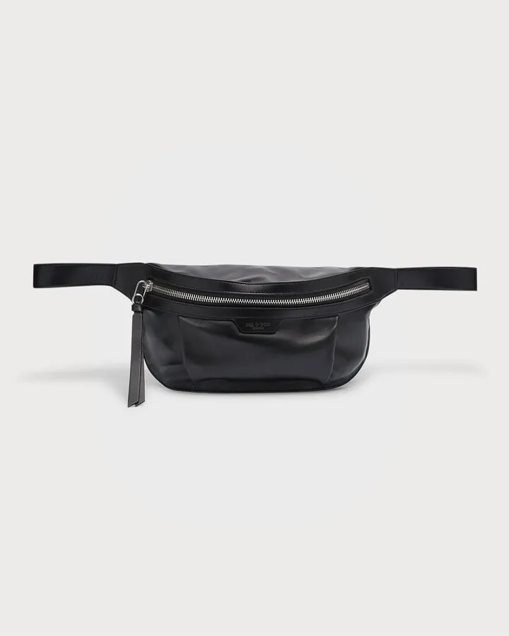 Commuter Lambskin Leather Belt Bag