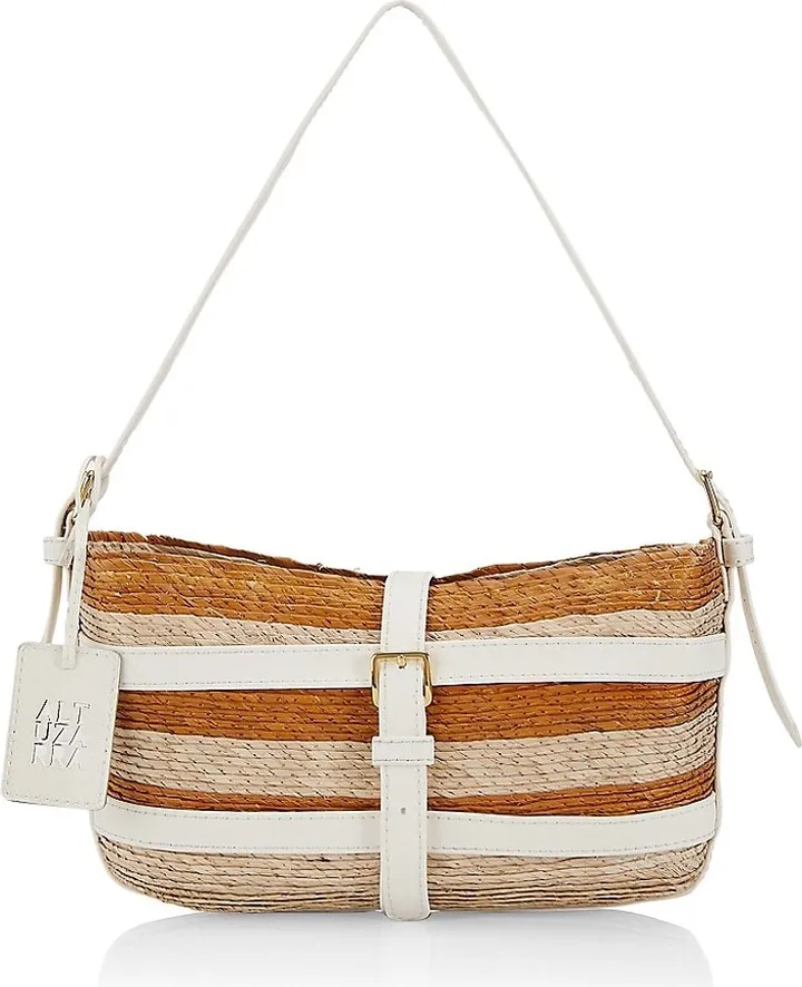 Watermill Raffia Baguette
