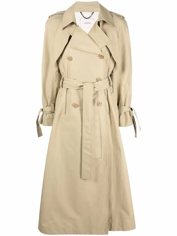 Double-Breasted Trench Coat