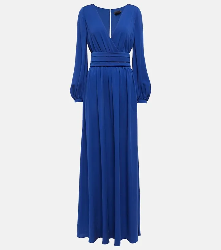 Tasca silk gown
