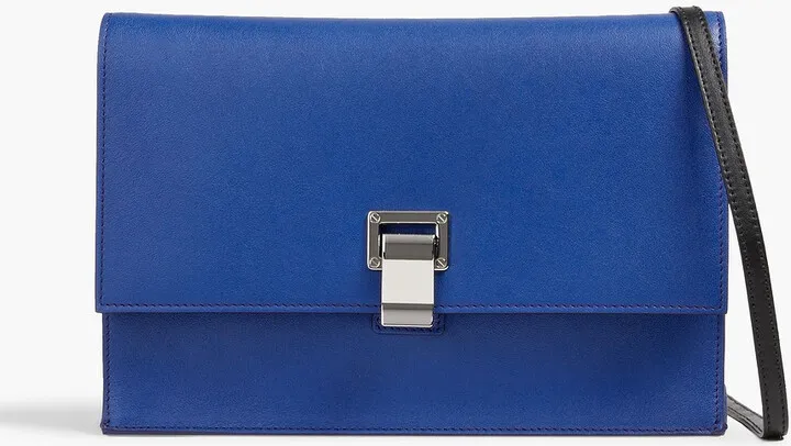 Lunch leather shoulder bag