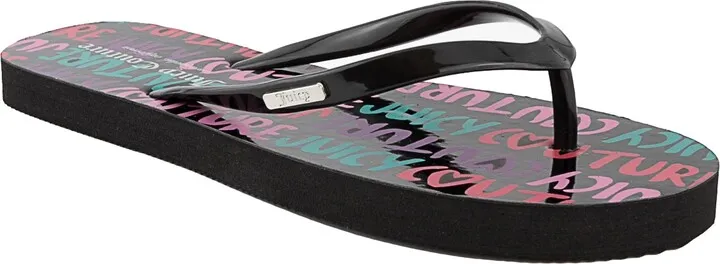 Juicy Couture Women's Zamia Flip Flops Women's Shoes