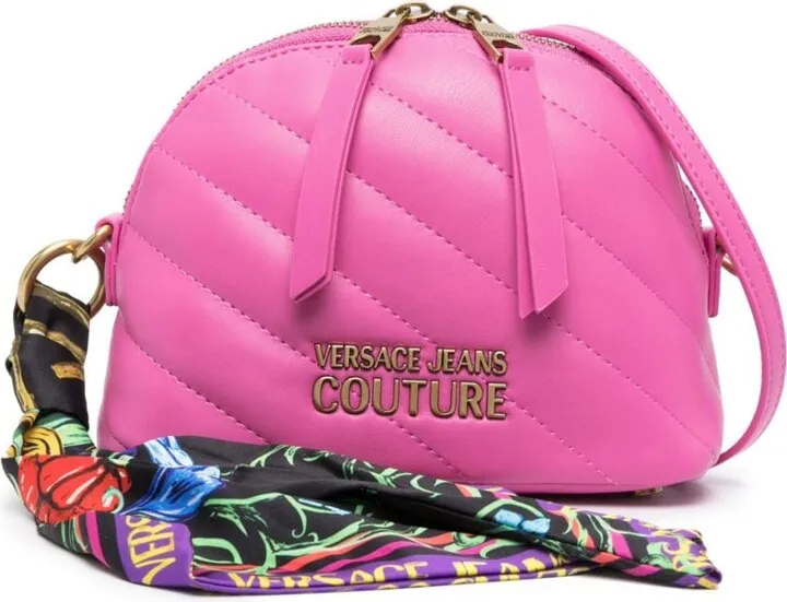 Logo-Plaque Crossbody Bag