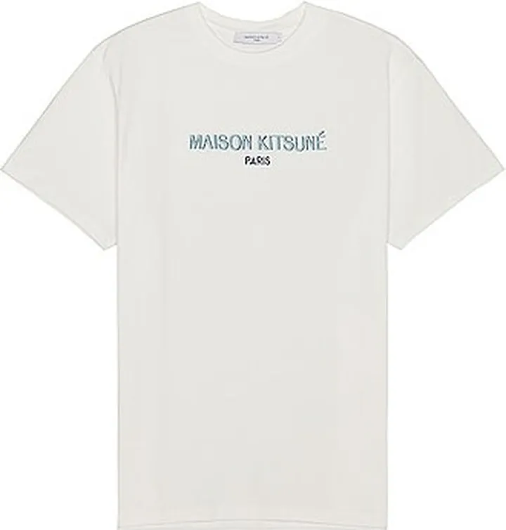 Maison Kitsune Paris Relaxed T-shirt in White