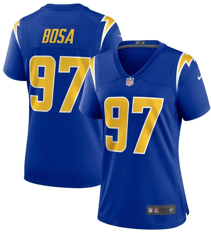 Women's Joey Bosa Royal Los Angeles Chargers 2nd Alternate Game Jersey