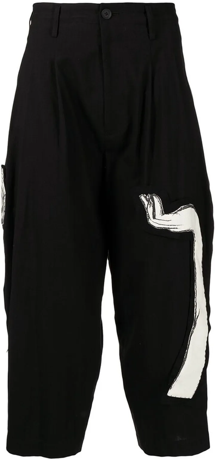 Cropped Tailored Trousers