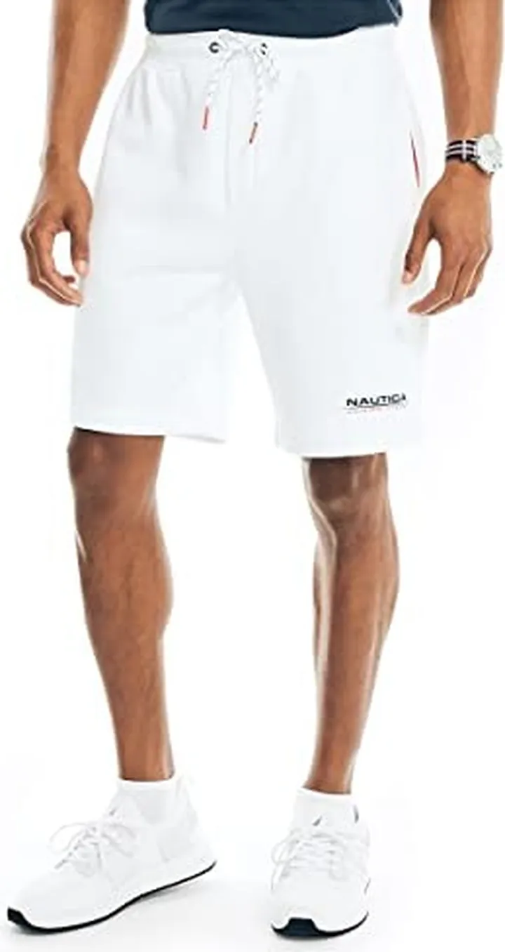 Nautica mens Nautica Competition Sustainably Crafted 9" Fleece Short Pants
