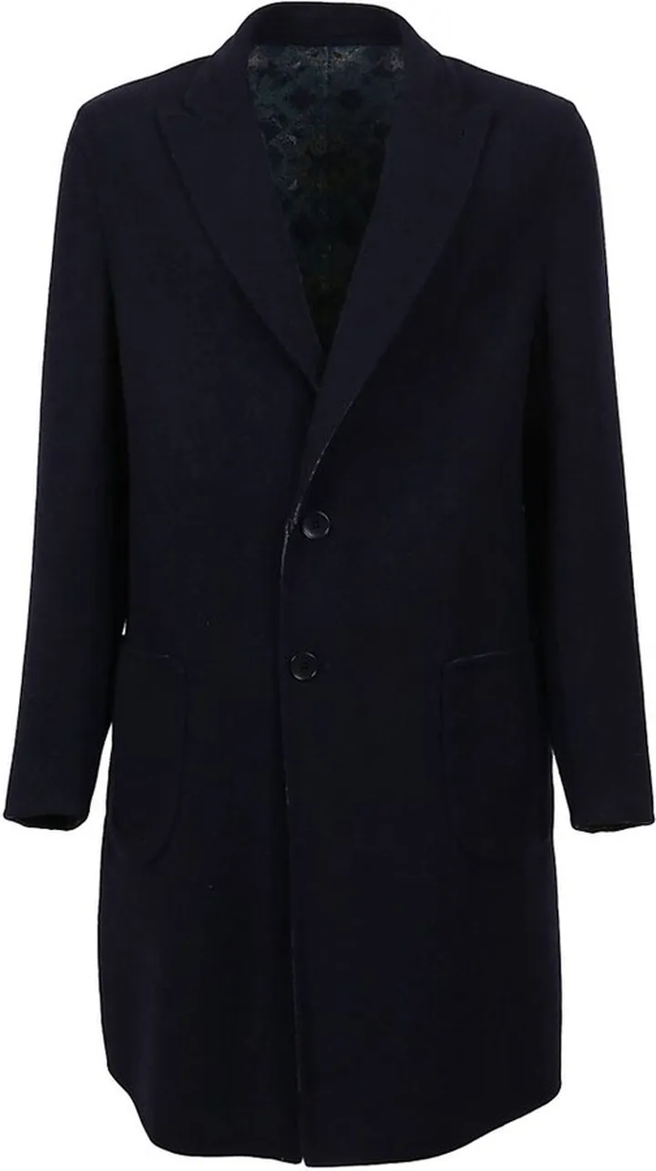 Etro Reversible Single-Breasted Jacquard Coat