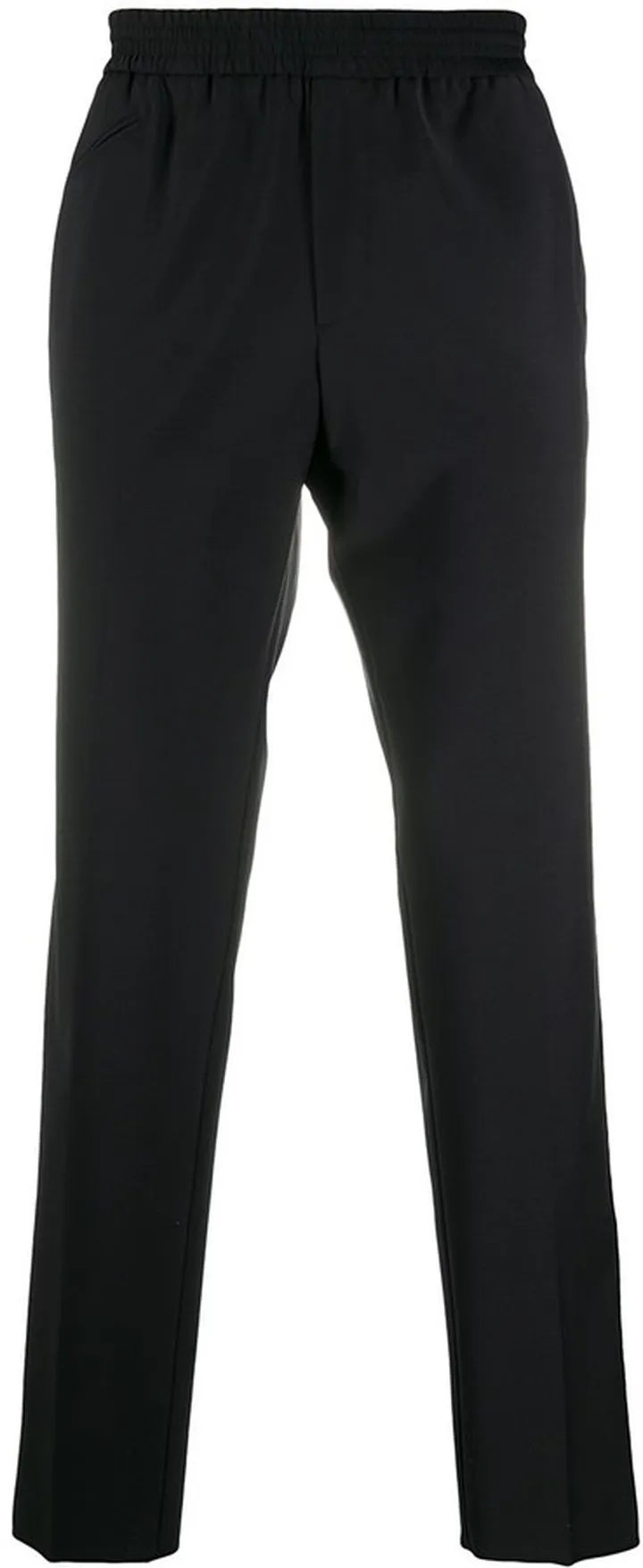Cotton Straight-Leg Trousers