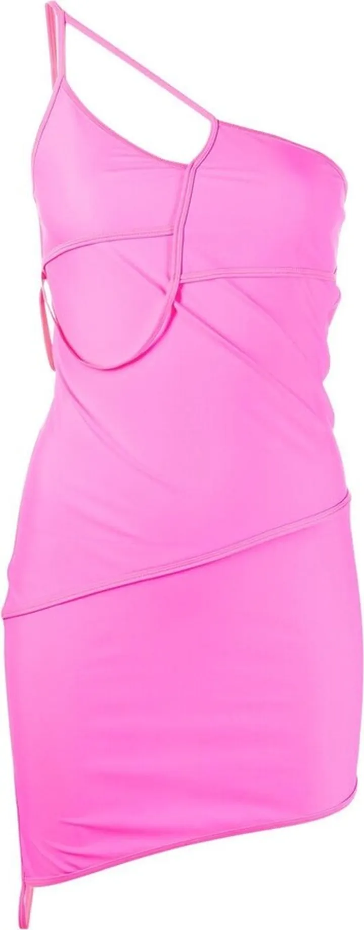 Asymmetric-Panelled Bodycon Dress