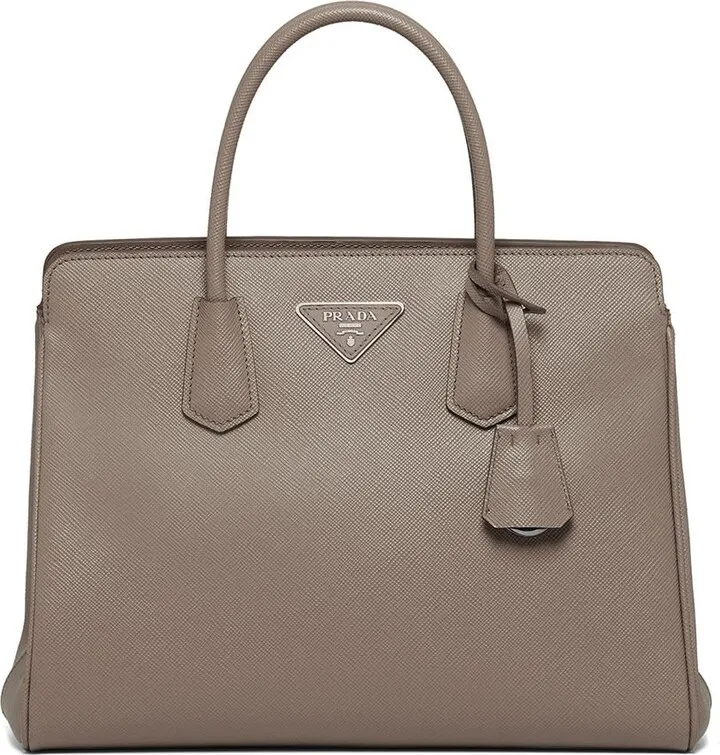 Triangle-Logo Tote Bag