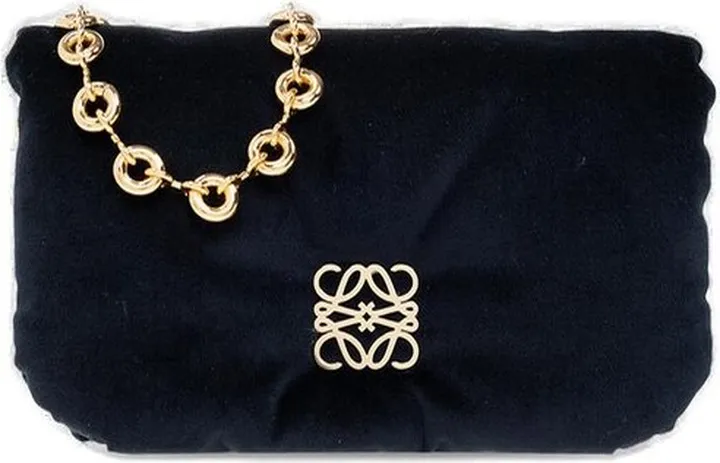 Loewe Logo Plaque Mini Puffer Shoulder Bag