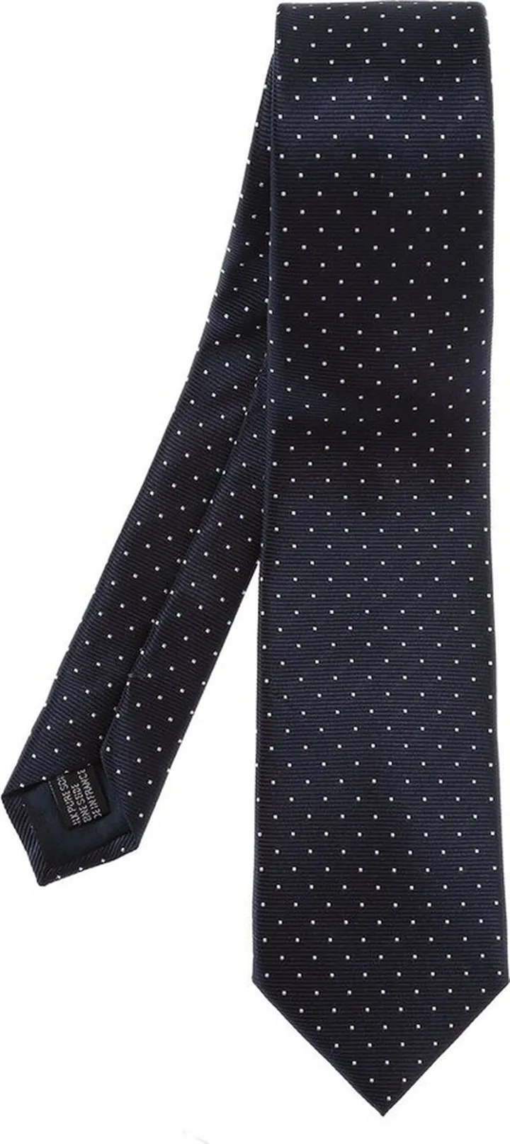 Lanvin Polka Dot Embroidered Tie