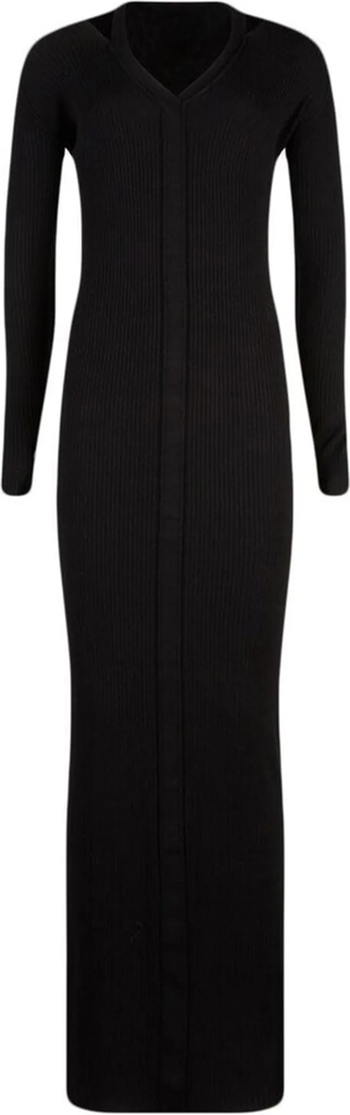 Denise long-sleeve midi dress