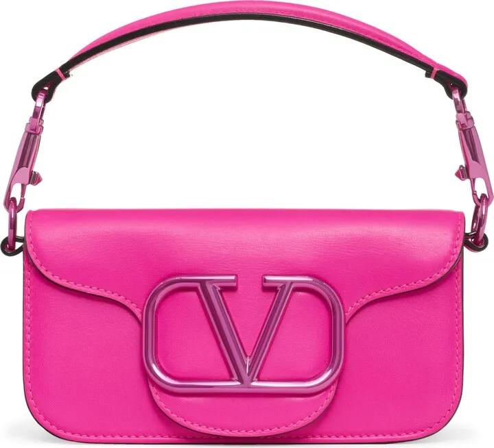 VLOGO Signature Leather Shoulder Bag