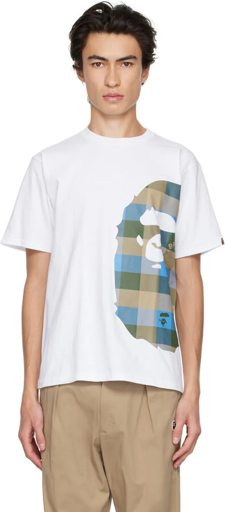 BAPE White 1st Camo T-Shirt