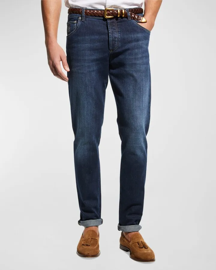 Men's 5-Pocket Denim Jeans