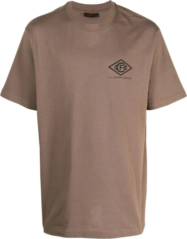 logo-print cotton T-shirt