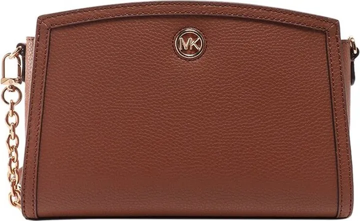 Michael Kors Logo-Plaque Chained Shoulder Bag