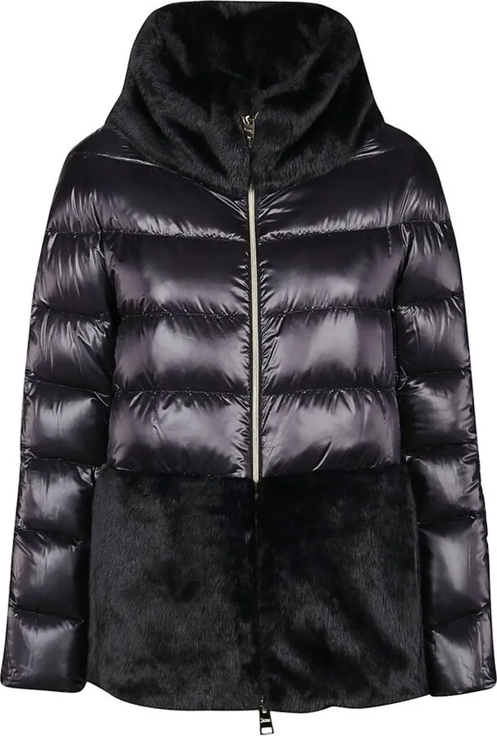 Herno Panelled Zipped Down Jacket