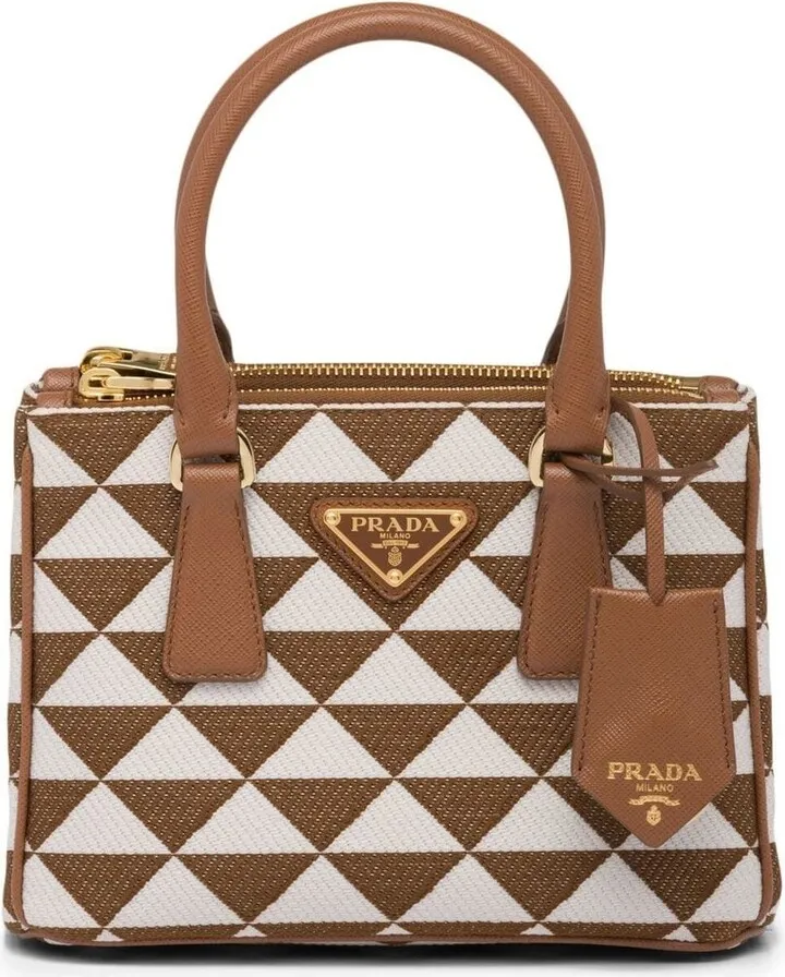Symbole embroidered mini bag