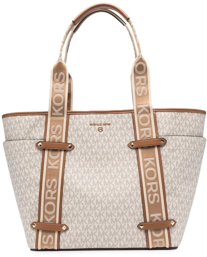 Maeve monogram-print tote bag