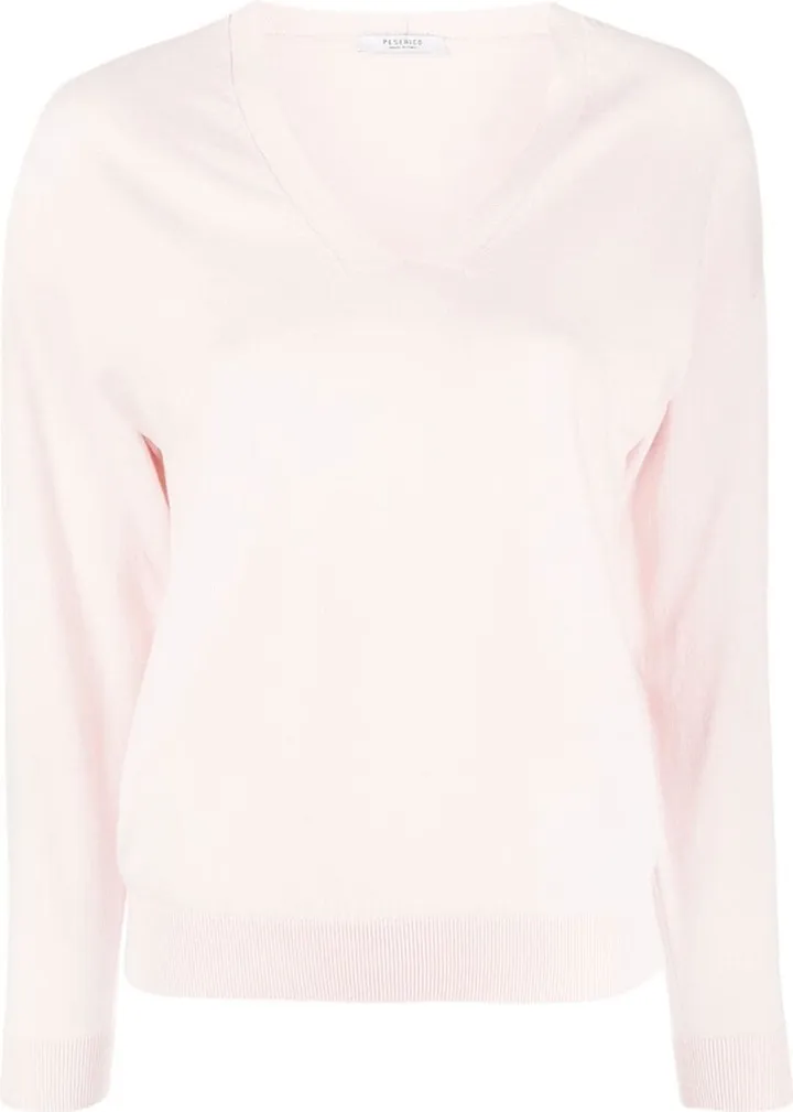 V-neck pullover jumper