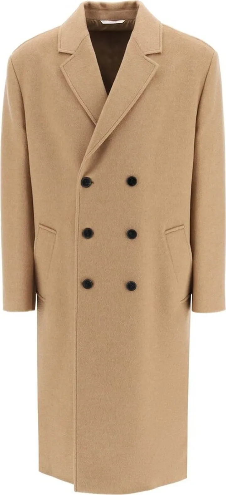Valentino Double-Breasted Long-Sleeved Coat
