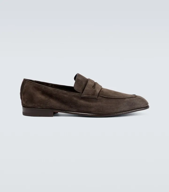 L'Asola suede moccasins