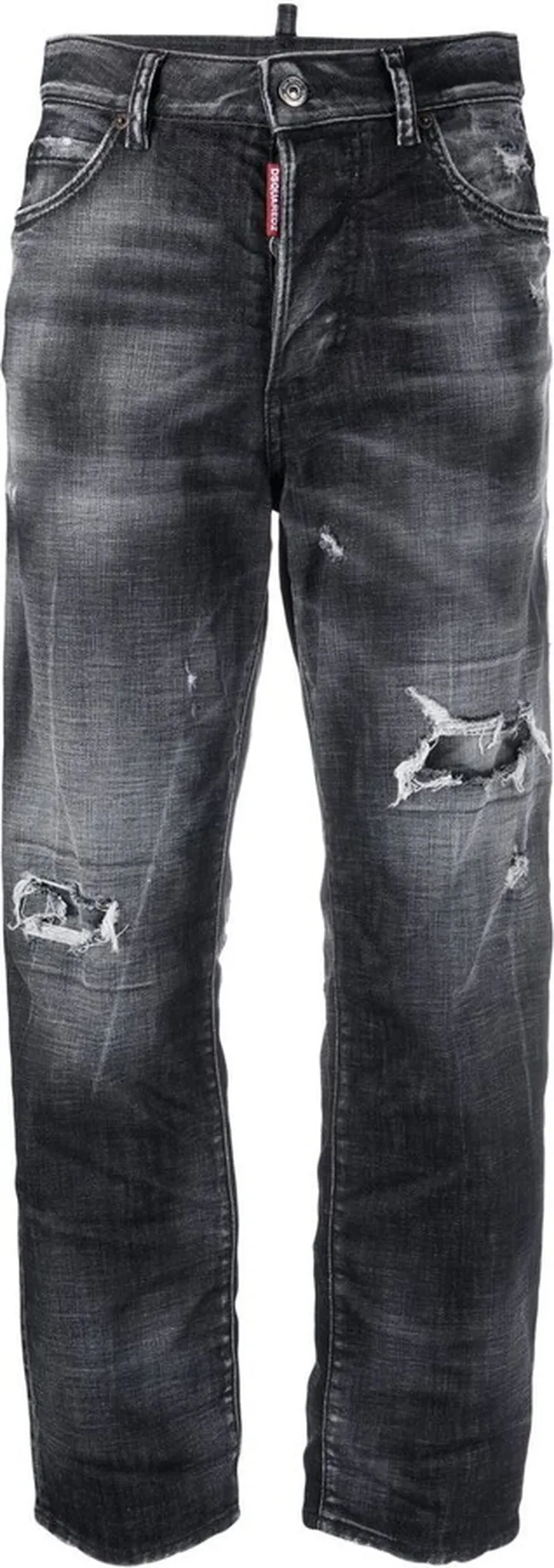 Ripped-Detail Jeans