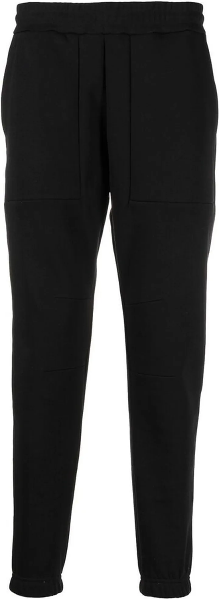 Cuffed Tapered-Leg Trousers