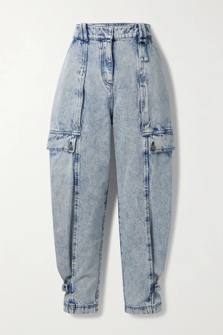 3.1 Phillip Lim - High-rise Tapered Jeans - Blue