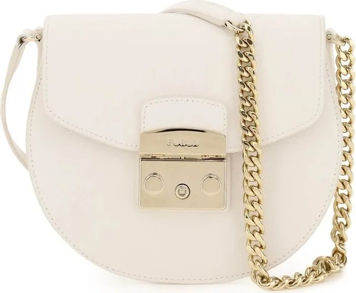 Furla Metropolis Logo Engraved Crossbody Bag