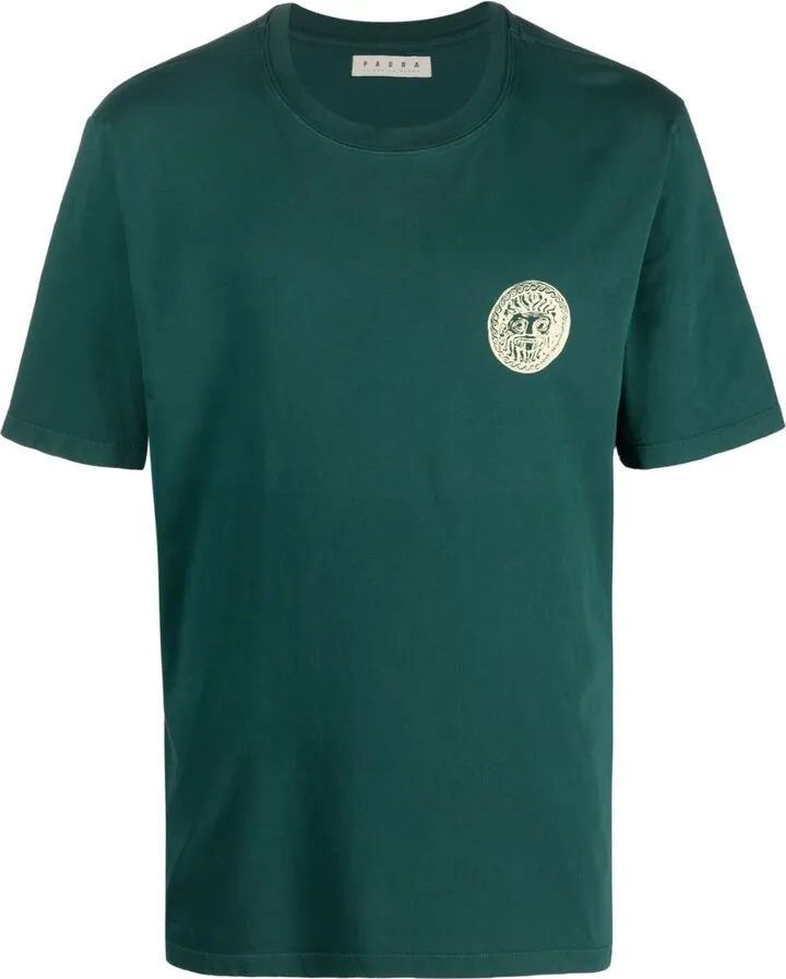 logo-print cotton T-shirt