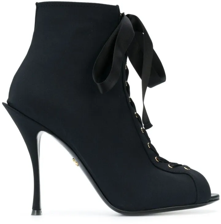 Bette open toe booties