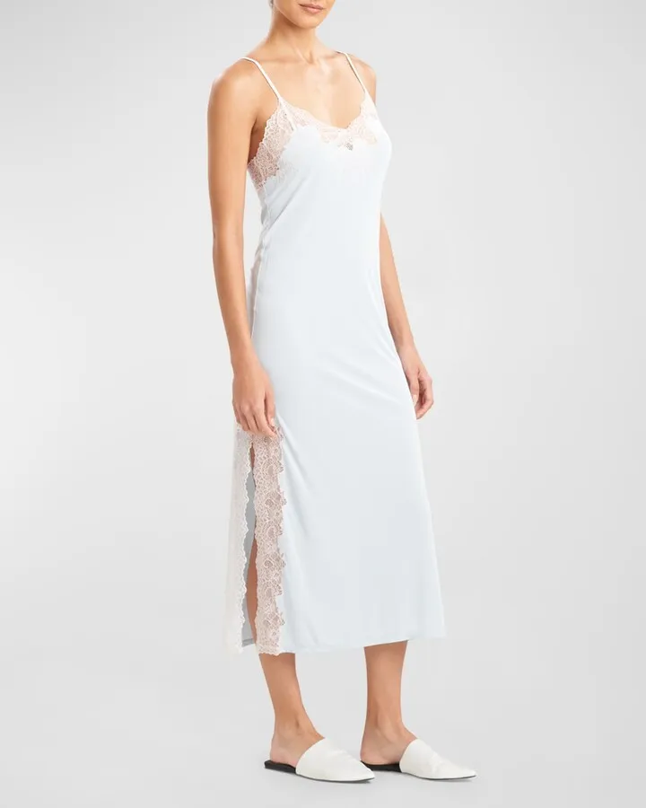 Enchant Lace-Trim Nightgown