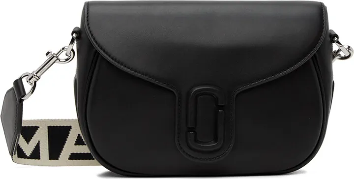 Marc Jacobs Black 'The J Marc Saddle Bag' Bag