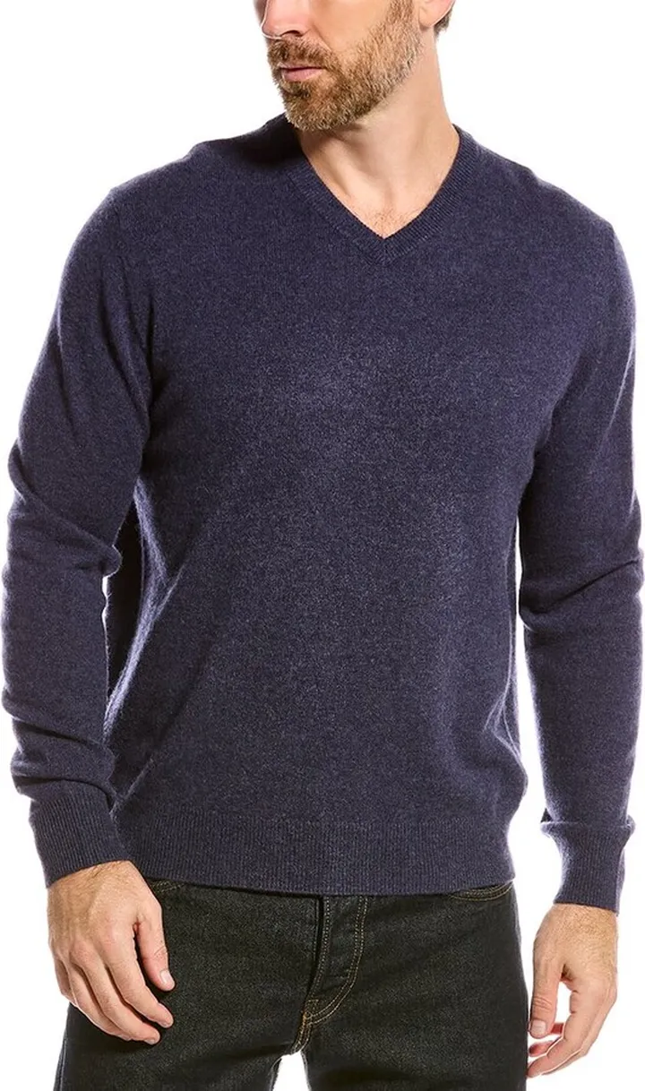 Magaschoni V-Neck Cashmere Sweater